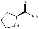 L-Prolinamide 구조식 이미지
