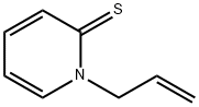 2(1H)-Pyridinethione,  1-(2-propenyl)-  (9CI) 구조식 이미지