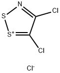 4,5-Dichloro-1,2,3-dithiazolium chloride 구조식 이미지