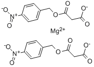 MALONIC ACID MONO-4-NITROBENZYL ESTER MAGNESIUM SALT 구조식 이미지