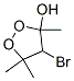 4-Bromo-3,5,5-trimethyl-1,2-dioxolan-3-ol Structure