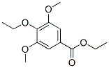 4-Ethoxy-3,5-dimethoxybenzoic acid ethyl ester Structure