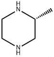 (R)-(-)-2-Methylpiperazine 구조식 이미지