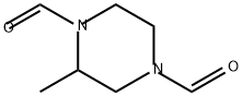 1,4-피페라진디카르복스알데히드,2-메틸-(9CI) 구조식 이미지