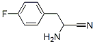 Benzenepropanenitrile, alpha-amino-4-fluoro- (9CI) Structure