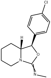 (6R,7R)-7-(4-chlorophenyl)-N-methyl-8-oxa-1-azabicyclo[4.3.0]nonan-9-i mine Structure