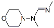 메탄이미드아미드,N,N-디메틸-N-4-모르폴리닐-(9CI) 구조식 이미지