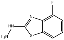 4-FLUORO-2(3H)-BENZOTHIAZOLONEHYDRAZONE Structure