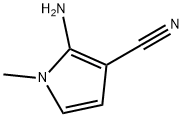 2-AMINO-1-METHYL-1H-PYRROLE-3-CARBONITRILE Structure