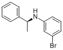 벤젠메탄아민,N-(3-브로모페닐)-a-메틸-,(aS)- 구조식 이미지