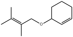 Cyclohexene, 3-[(2,3-dimethyl-2-butenyl)oxy]- (9CI) Structure