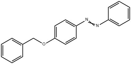 4-(phenylmethoxy)azobenzene Structure