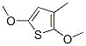 2,5-dimethoxy-4-methylthiophene Structure