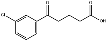 5-(3-CHLOROPHENYL)-5-OXOVALERIC ACID Structure