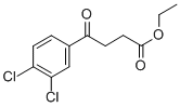 ETHYL 4-(3,4-DICHLOROPHENYL)-4-OXOBUTYRATE Structure