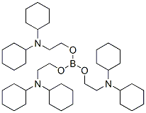 tris[2-(dicyclohexylamino)ethyl] borate  Structure