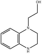 1(2H)-Quinoxalineethanol,3,4-dihydro-(9CI) Structure