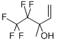 4,4,5,5,5-PENTAFLUORO-3-METHYLPENT-1-ENE-3-OL Structure