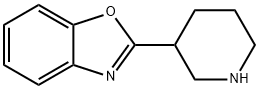 2-PIPERIDIN-3-YL-1,3-BENZOXAZOLE Structure