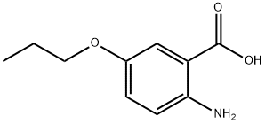 Benzoic acid, 2-amino-5-propoxy- (9CI) Structure