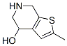 Thieno[2,3-c]pyridin-4-ol, 4,5,6,7-tetrahydro-2-methyl- (9CI) Structure