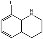 8-플루오로-1,2,3,4-테트라하이드로퀴놀린 구조식 이미지