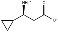 (S)-3-AMINO-3-CYCLOPROPYL-PROPIONIC ACID Structure