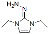 2H-Imidazol-2-one,1,3-diethyl-1,3-dihydro-,hydrazone(9CI) Structure