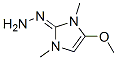 2H-Imidazol-2-one,1,3-dihydro-4-methoxy-1,3-dimethyl-,hydrazone(9CI) 구조식 이미지