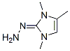 2H-Imidazol-2-one,1,3-dihydro-1,3,4-trimethyl-,hydrazone(9CI) 구조식 이미지