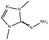 3H-1,2,4-Triazol-3-one,2,4-dihydro-2,4-dimethyl-,hydrazone(9CI) 구조식 이미지