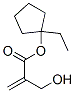 2-Propenoicacid,2-(hydroxymethyl)-,1-ethylcyclopentylester(9CI) Structure