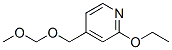 Pyridine, 2-ethoxy-4-[(methoxymethoxy)methyl]- (9CI) Structure