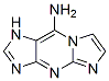 1H-Imidazo[1,2-a]purin-9-amine  (9CI) Structure