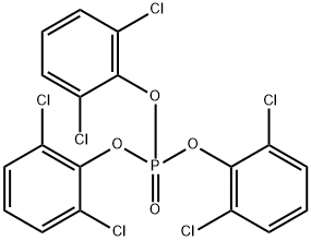 TRIS(2,6-DICHLOROPHENYL) PHOSPHATE Structure