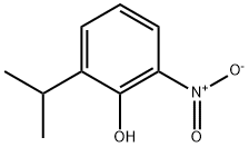 2-ISOPROPYL-6-NITROPHENOL 구조식 이미지