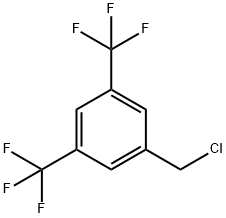 3,5-Bis(trifluoromethyl)benzyl chloride Structure