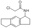 Acetamide, 2-chloro-N-(1,2,3,5,6,7-hexahydro-s-indacen-1-yl)- Structure