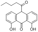 10-valeryl dithranol Structure