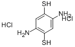2,5-DIAMINO-1,4-BENZENEDITHIOL DIHYDROCHLORIDE 구조식 이미지