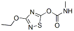 1,2,4-Thiadiazol-5-ol,3-ethoxy-,methylcarbamate(ester)(9CI) Structure