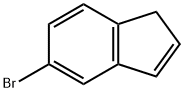 1H-INDENE, 5-BROMO- Structure