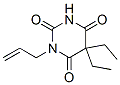 1-Allyl-5,5-diethylpyrimidine-2,4,6(1H,3H,5H)-trione 구조식 이미지