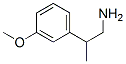 Benzeneethanamine, 3-methoxy-beta-methyl-, (+)- (9CI) Structure