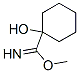 Cyclohexanecarboximidic acid, 1-hydroxy-, methyl ester (9CI) Structure