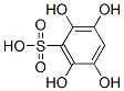 벤젠술폰산,2,3,5,6-테트라히드록시-(9CI) 구조식 이미지