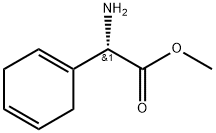 1,4-Cyclohexadiene-1-aceticacid,alpha-amino-,methylester,(S)-(9CI) Structure