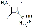 2-Azetidinone,3-amino-4-methyl-1-(1H-tetrazol-5-yl)-,cis-(9CI) 구조식 이미지