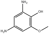 Phenol, 2,4-diamino-6-methoxy- (9CI) Structure