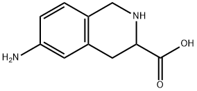 3-Isoquinolinecarboxylicacid,6-amino-1,2,3,4-tetrahydro-(9CI) Structure
